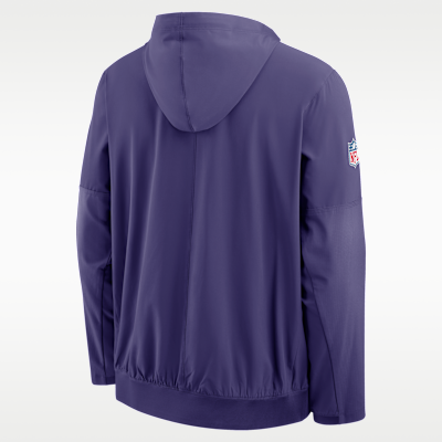 Baltimore Ravens Alt Anorak Men's Nike NFL 1/2-Zip Hooded Jacket
